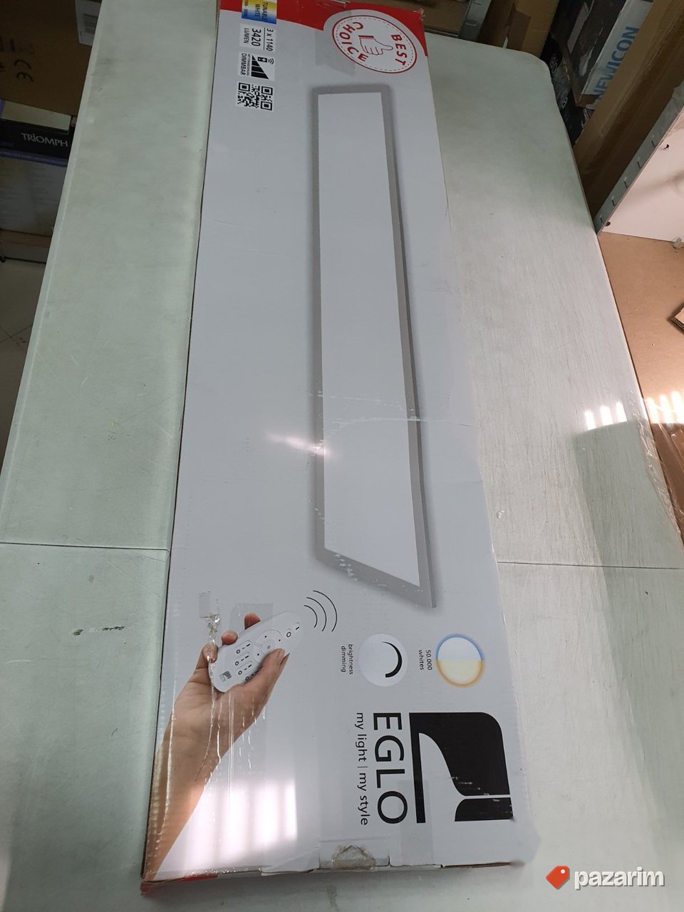 Led Panel 100x25cm -Eglo 4