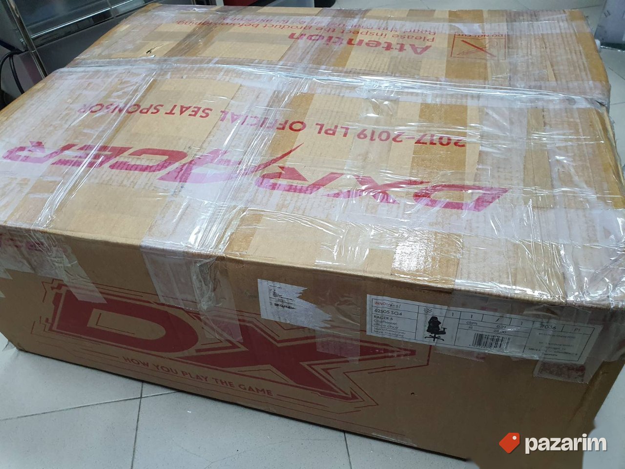 Ergonomska Gejmerska Stolica Robas Lund - Dxracer 6