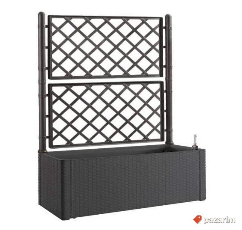 Saksija sa Dodatkom za puzavice 100x43x142cm- Stefanplast 1