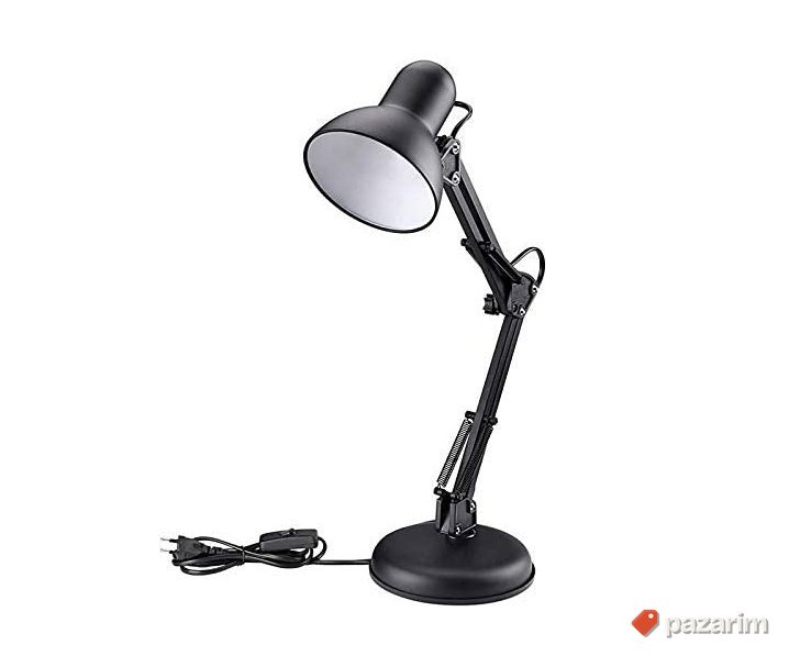 Sklopiva Stona Lampa Crna-Metalna 28x16x28cm - Luminaria 1