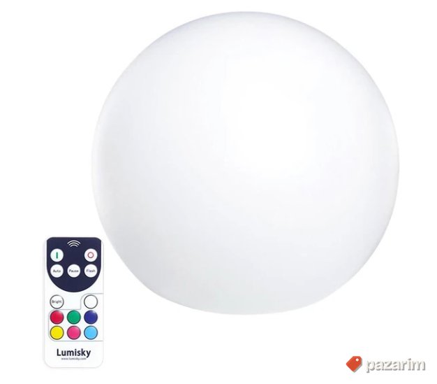 Led RGB+Daljinac Lopta 40cm dimmable Punjiva Lumisky Bibby 5
