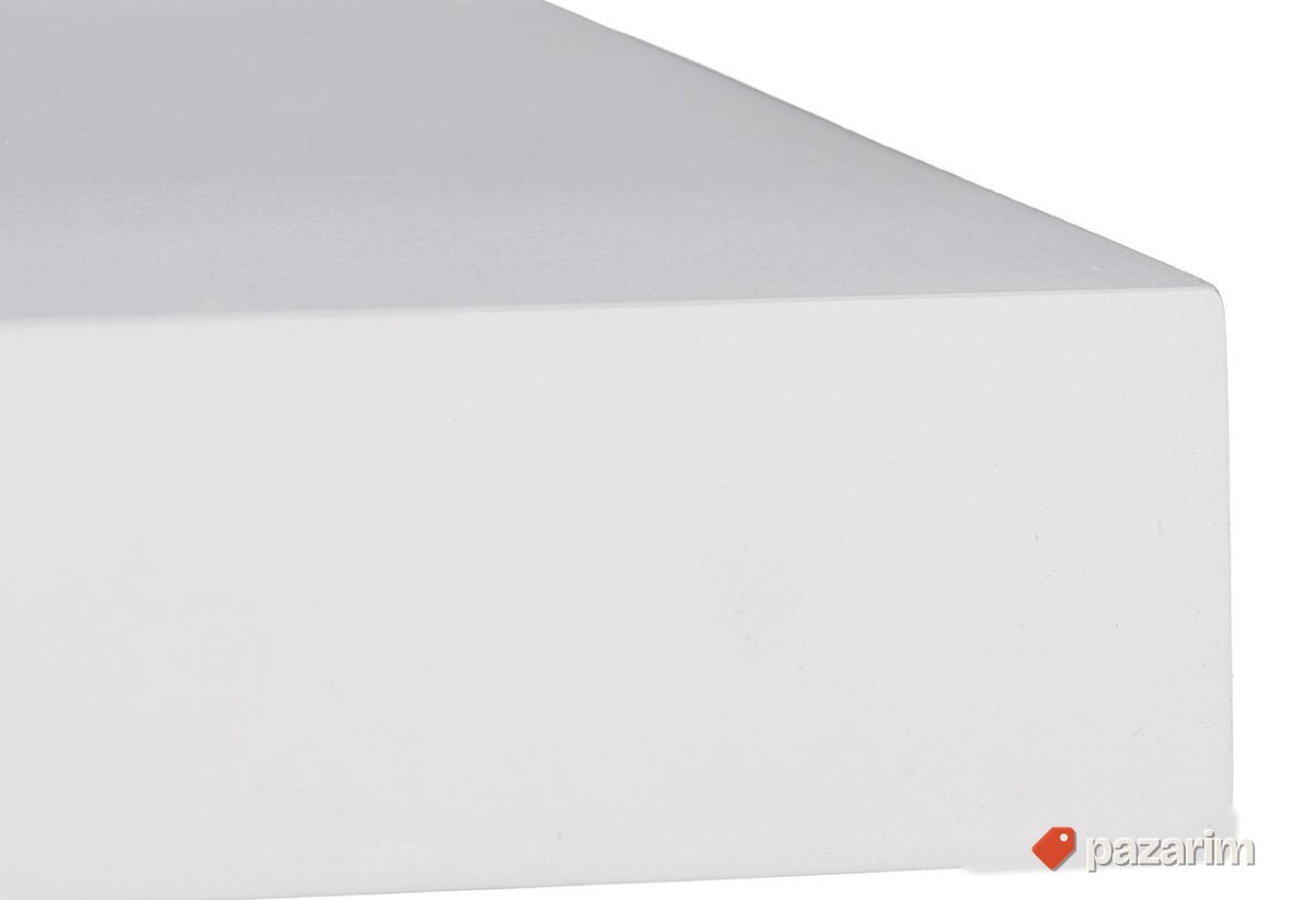 Polica Zidna 25x60x4cm do 12kg Bela Relaxdays 5