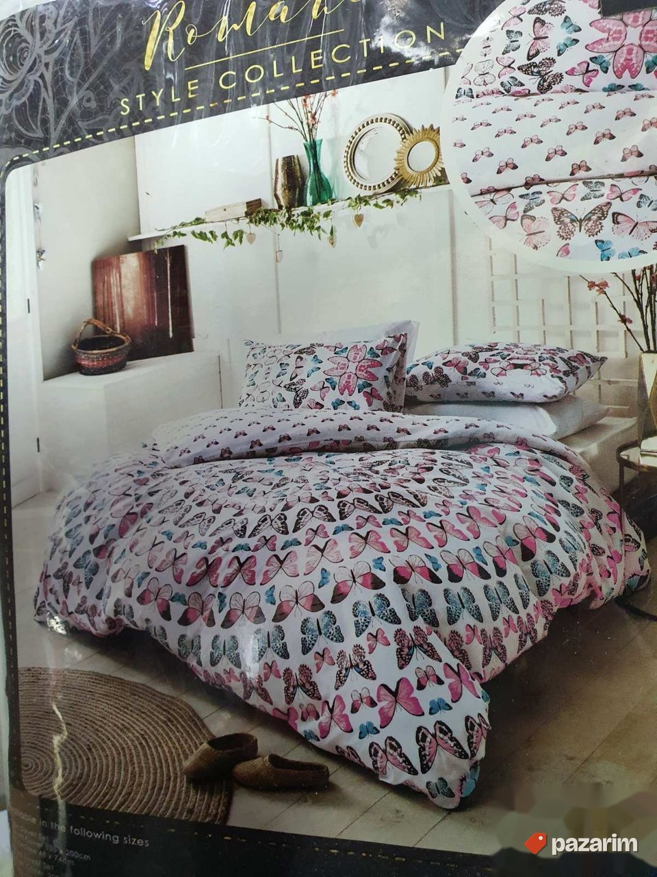 Jorganska Posteljina 220x230cm Leptir - Romantic #31 4