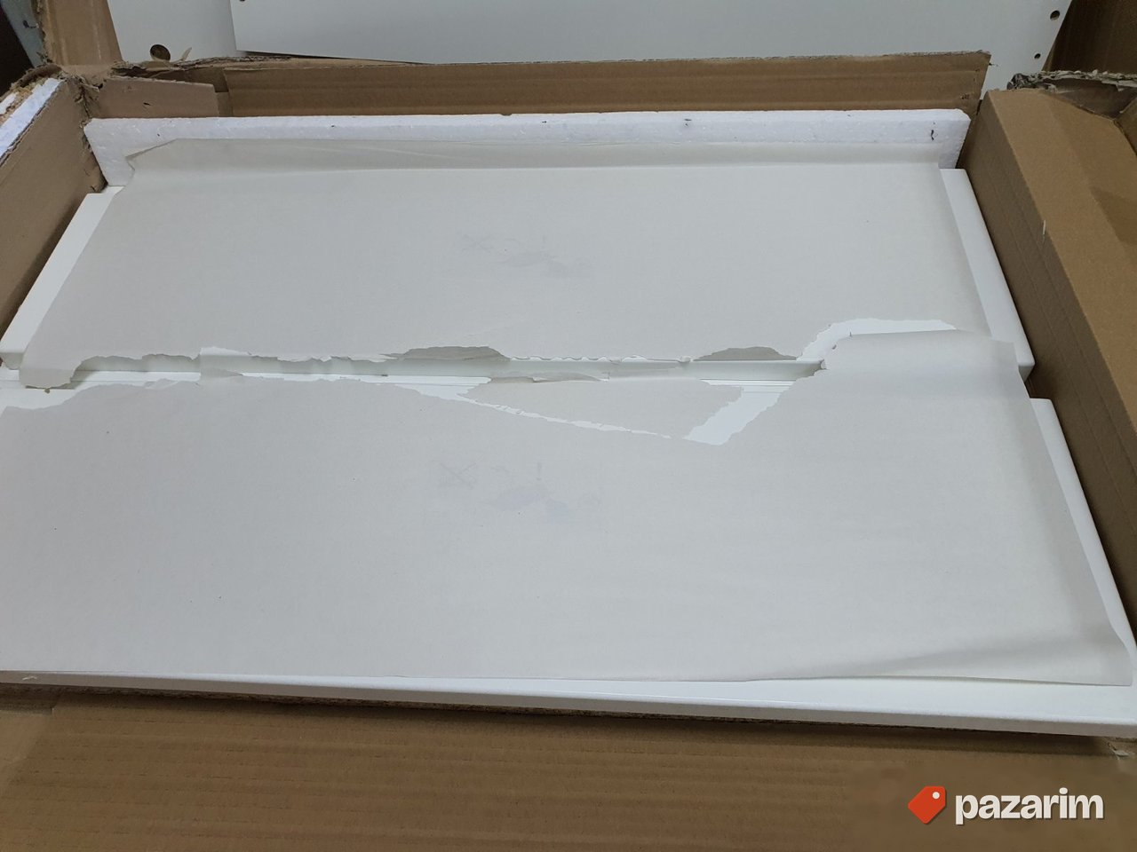 Komoda Visoki Sjaj 40x65x80cm Bela - Bega 3