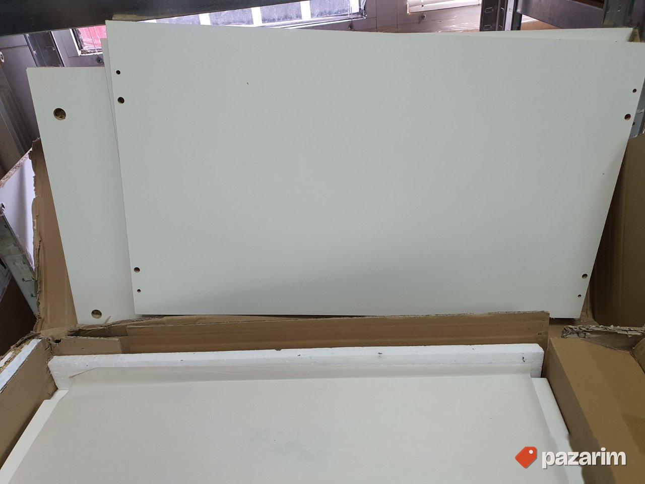 Komoda Visoki Sjaj 40x65x80cm Bela - Bega 5