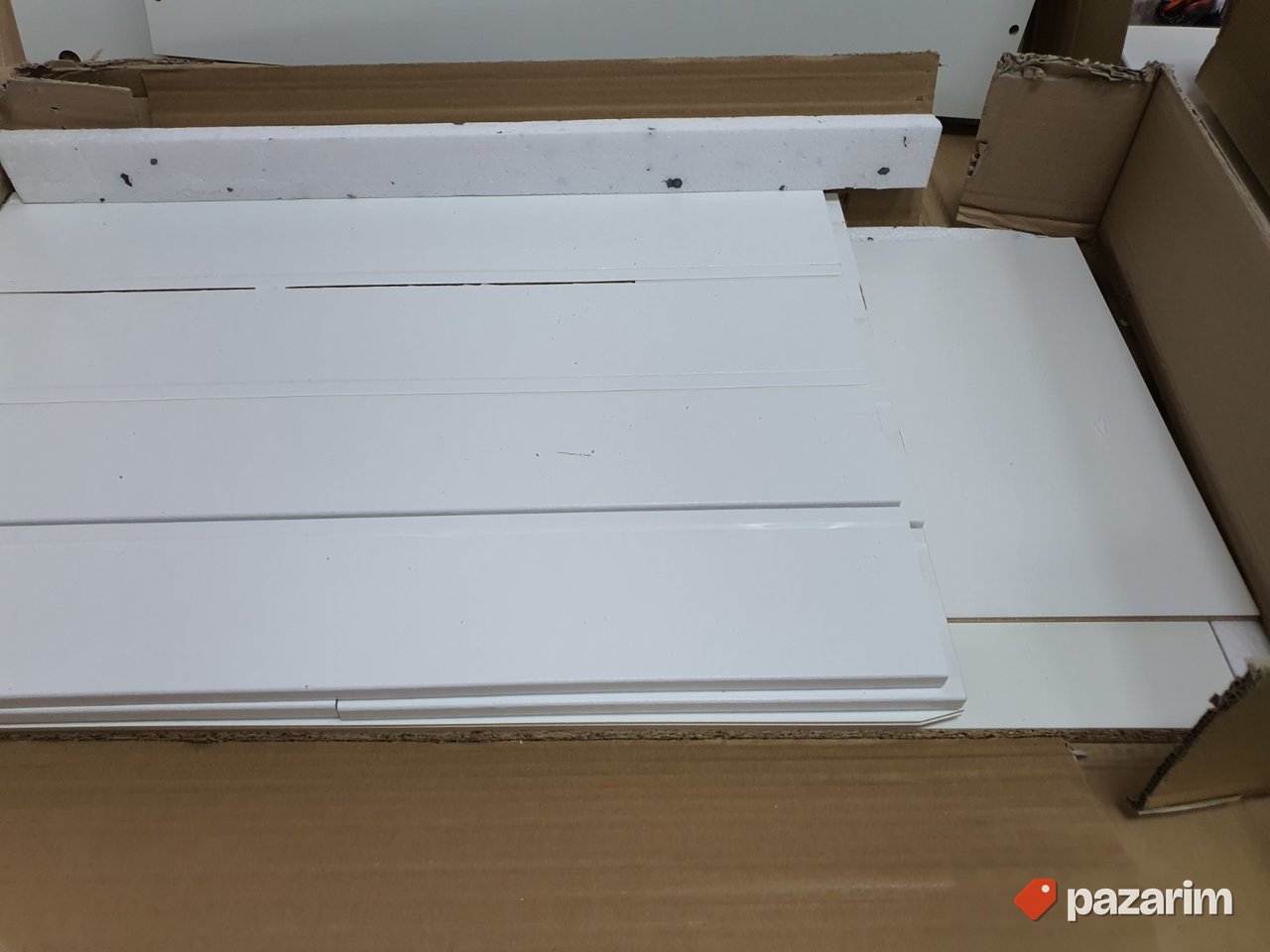 Komoda Visoki Sjaj 40x65x80cm Bela - Bega 8