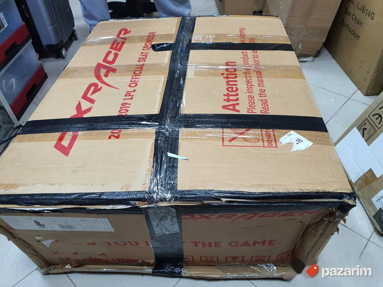 Gejmerska Stolica Crveno-Crna - DxRacer Formula 3