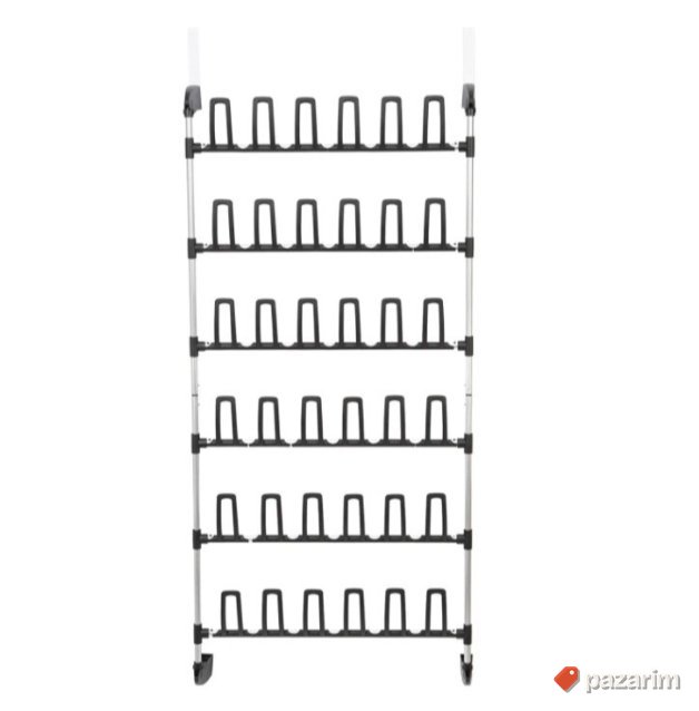 Cipelarnik za 18 Pari Obuce Metal-Plastika 68x155cm 6