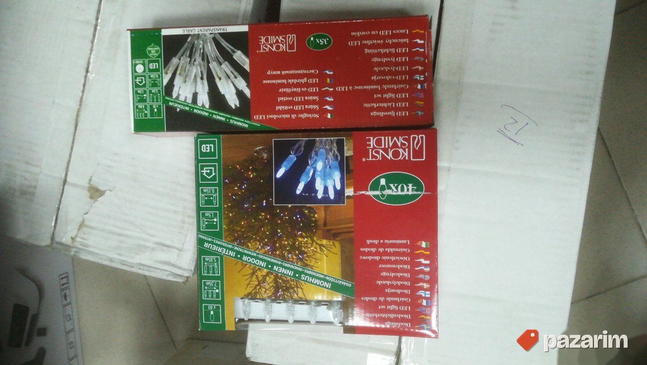 LED Ukrasne Lampice Bela Boja-Više Dimenzija-Konstsmide 3