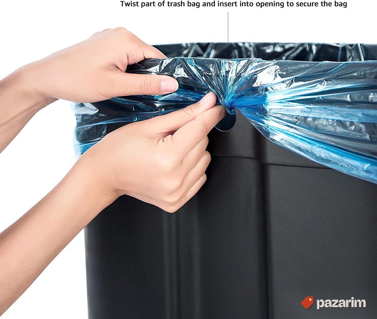 Kanta za smece 30L softclose - Amazon Basics 6