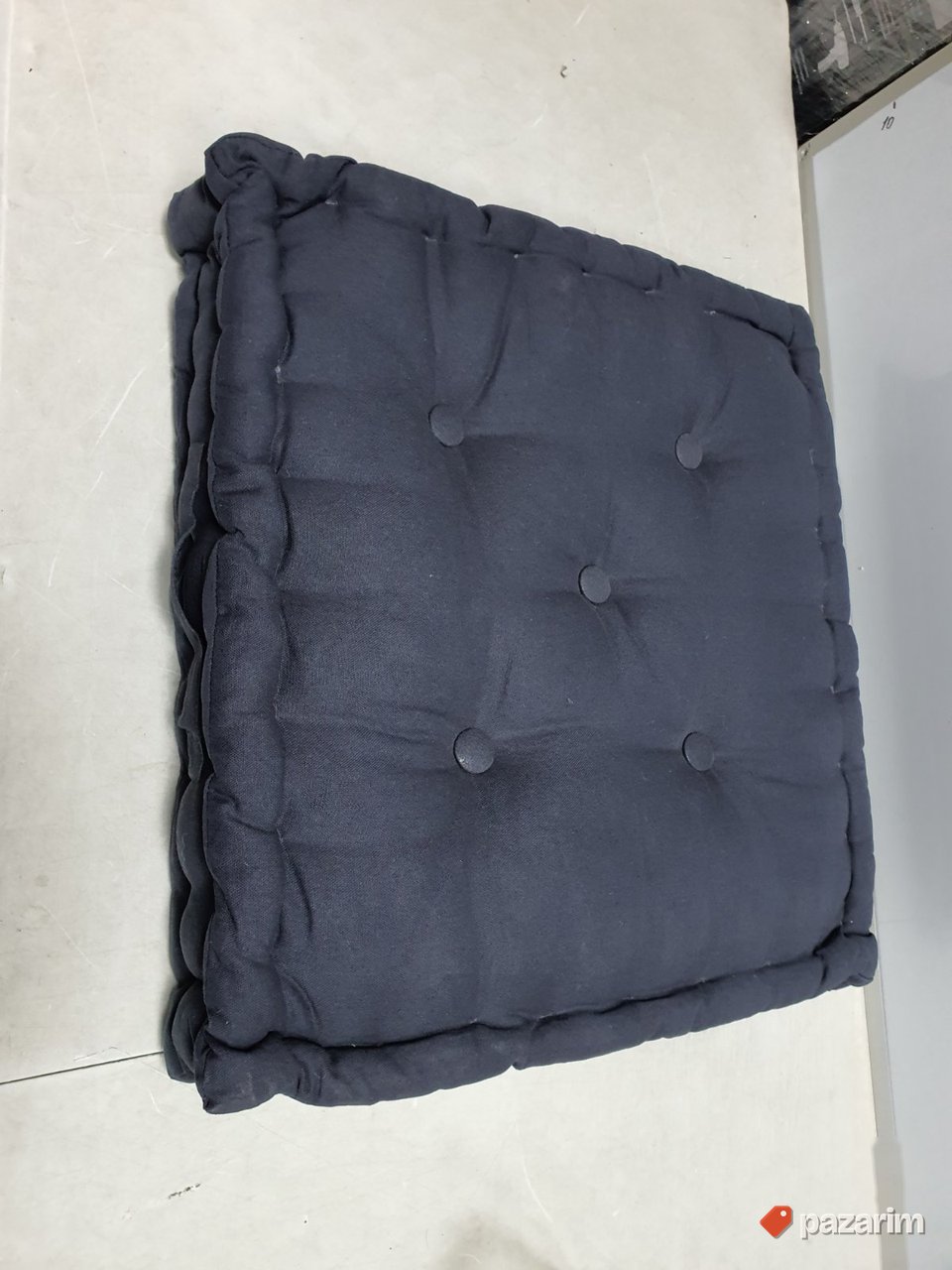 Veliki podni jastuk 50x50x10cm - Tamno siva 6