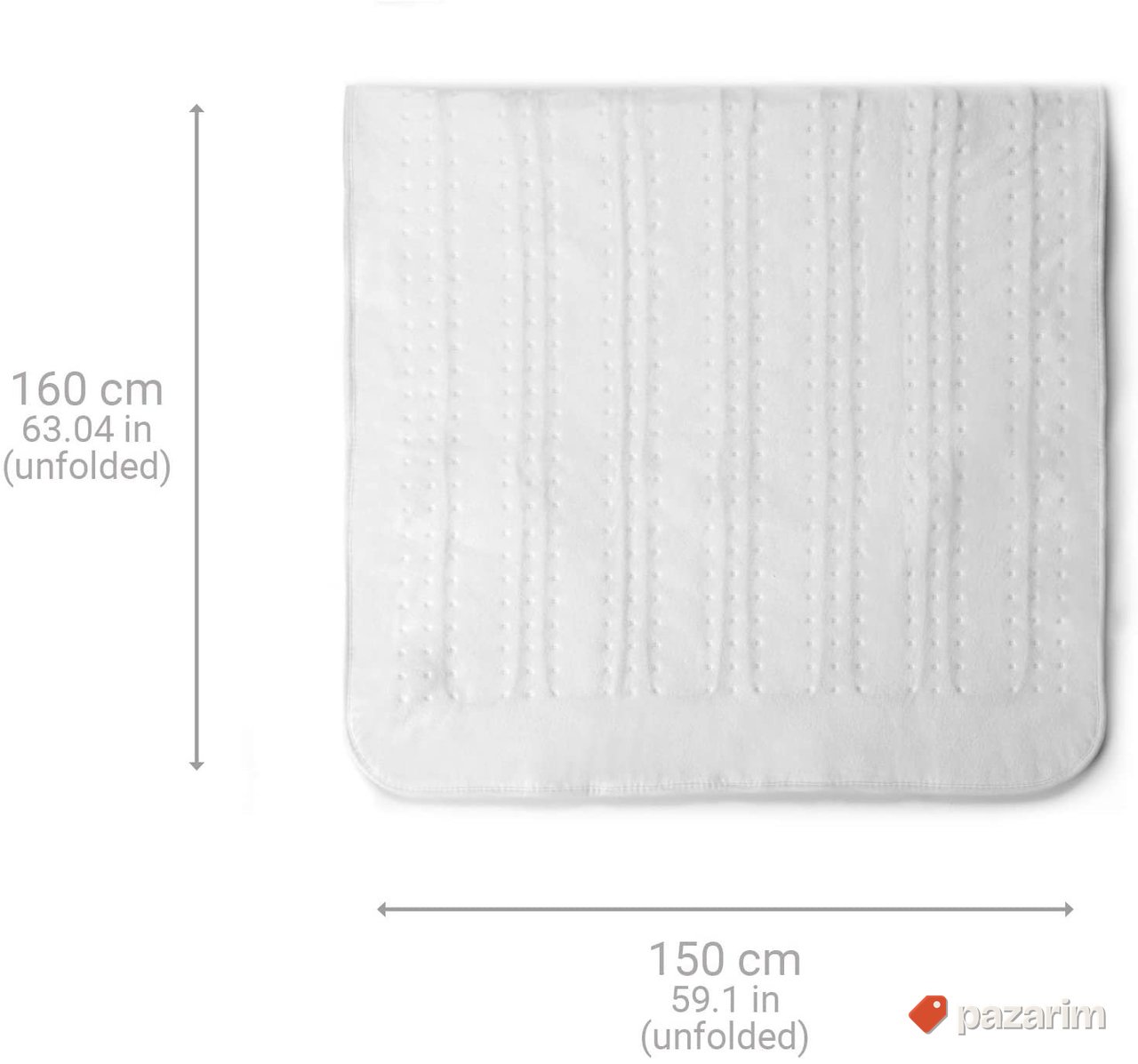 Medisana naddusek sa grejacima 150x160cm - HU676 2