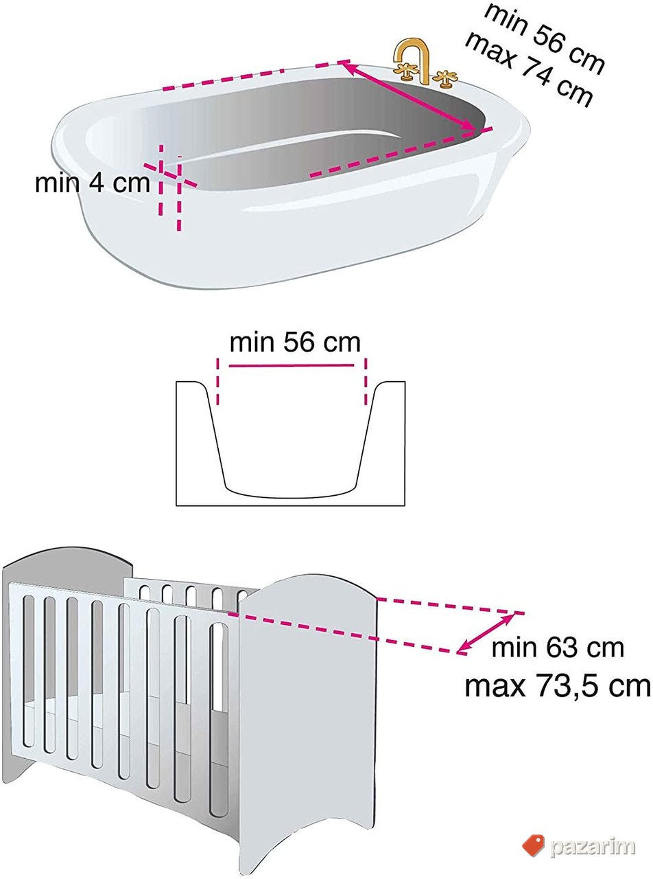 Stalak za presvlacenje beba - OKBaby 4