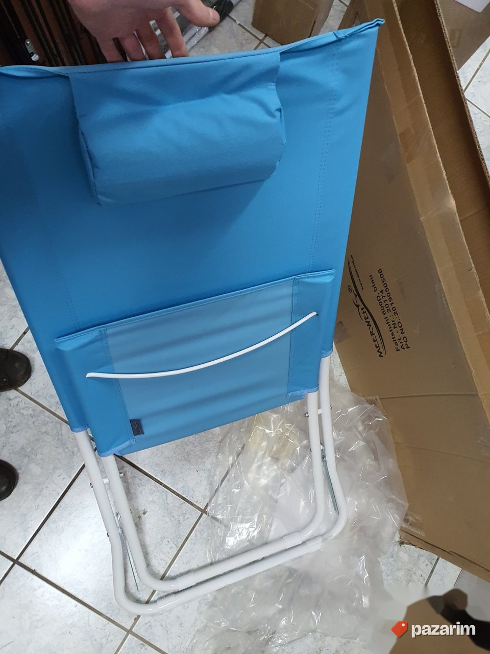 Lezaljka sklopiva plava boja - Meerweh 3