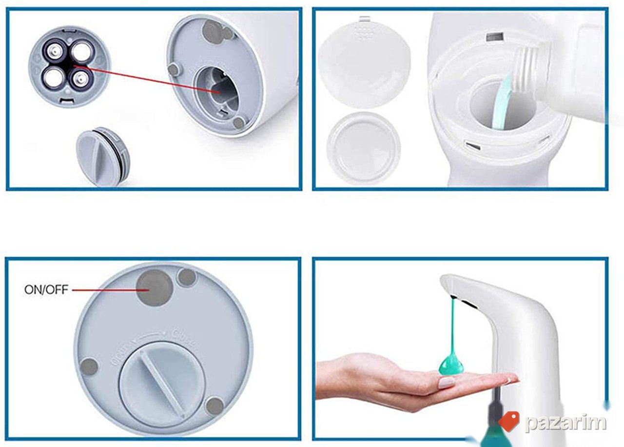 Inteligentni automatski indukcioni dozator sapuna od 400 ml 6