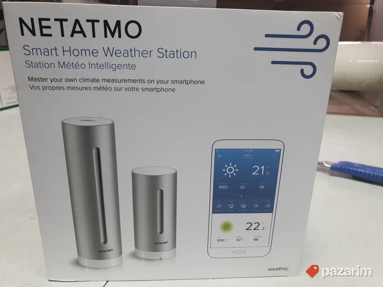 Meteo Stanica + Senzor - Netatmo 8