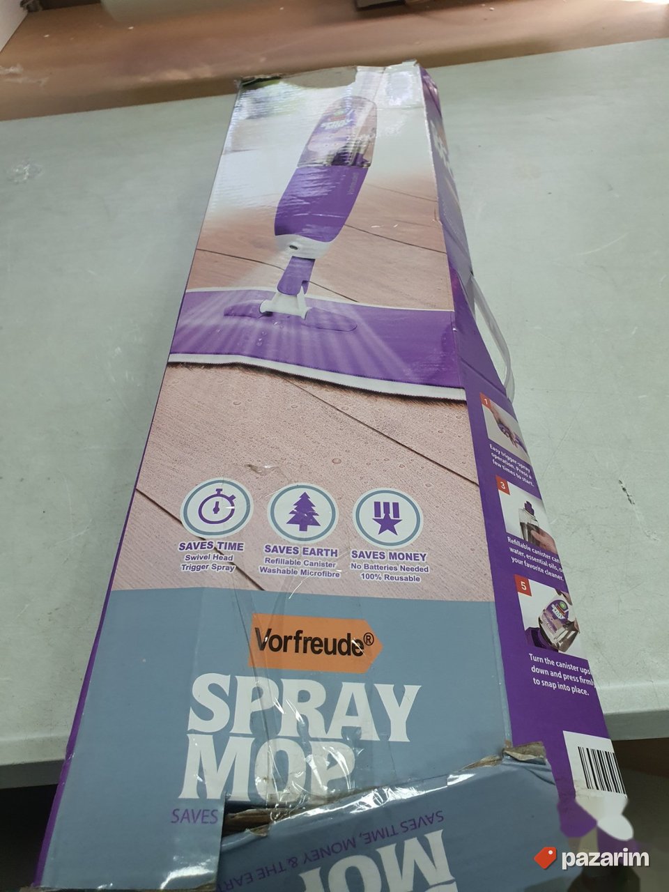 Stapni mop sa prskalicom 700ml - Vorfreude 7