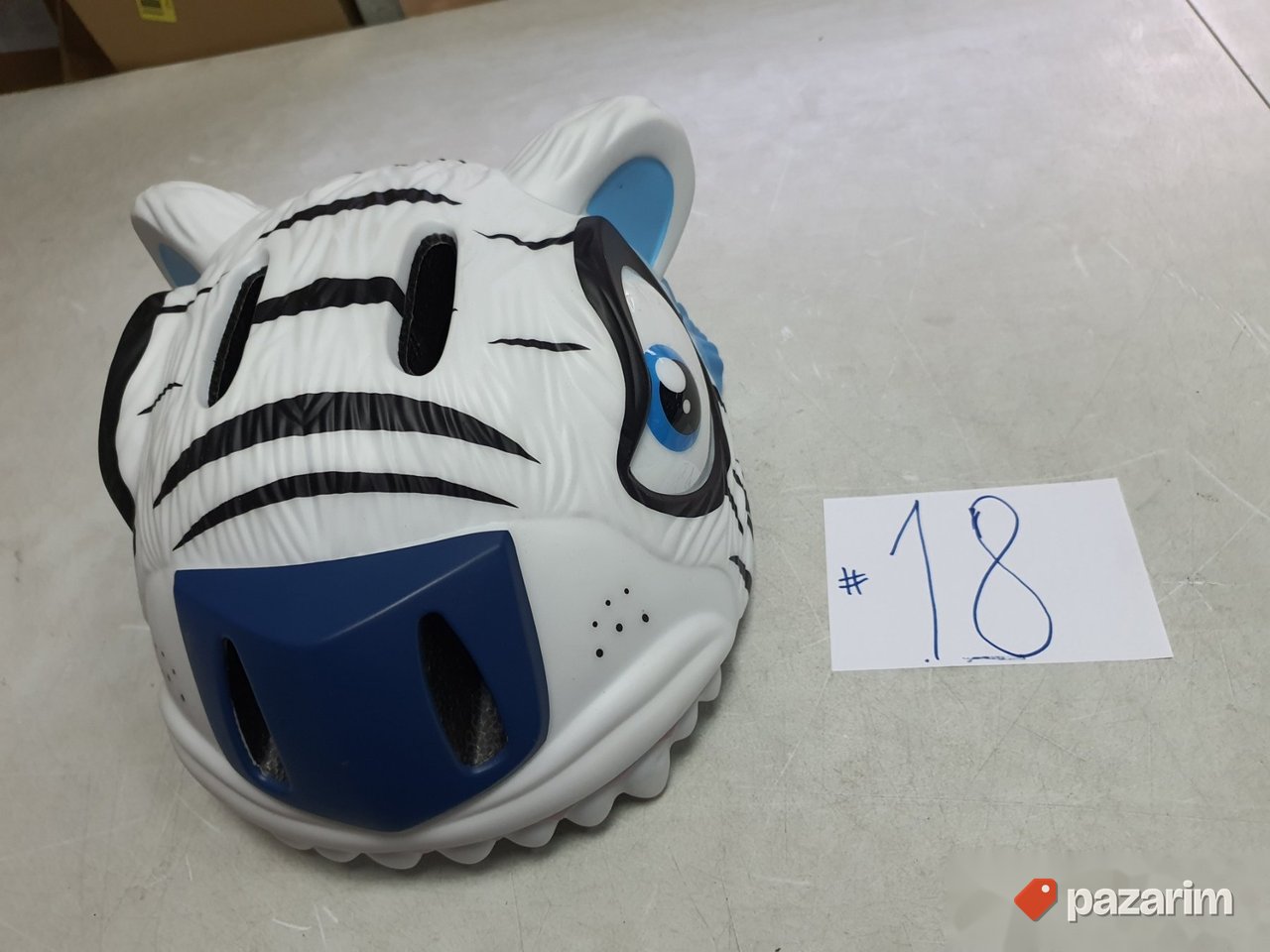 Dečija kaciga TIGAR bela 49-55cm #18 7