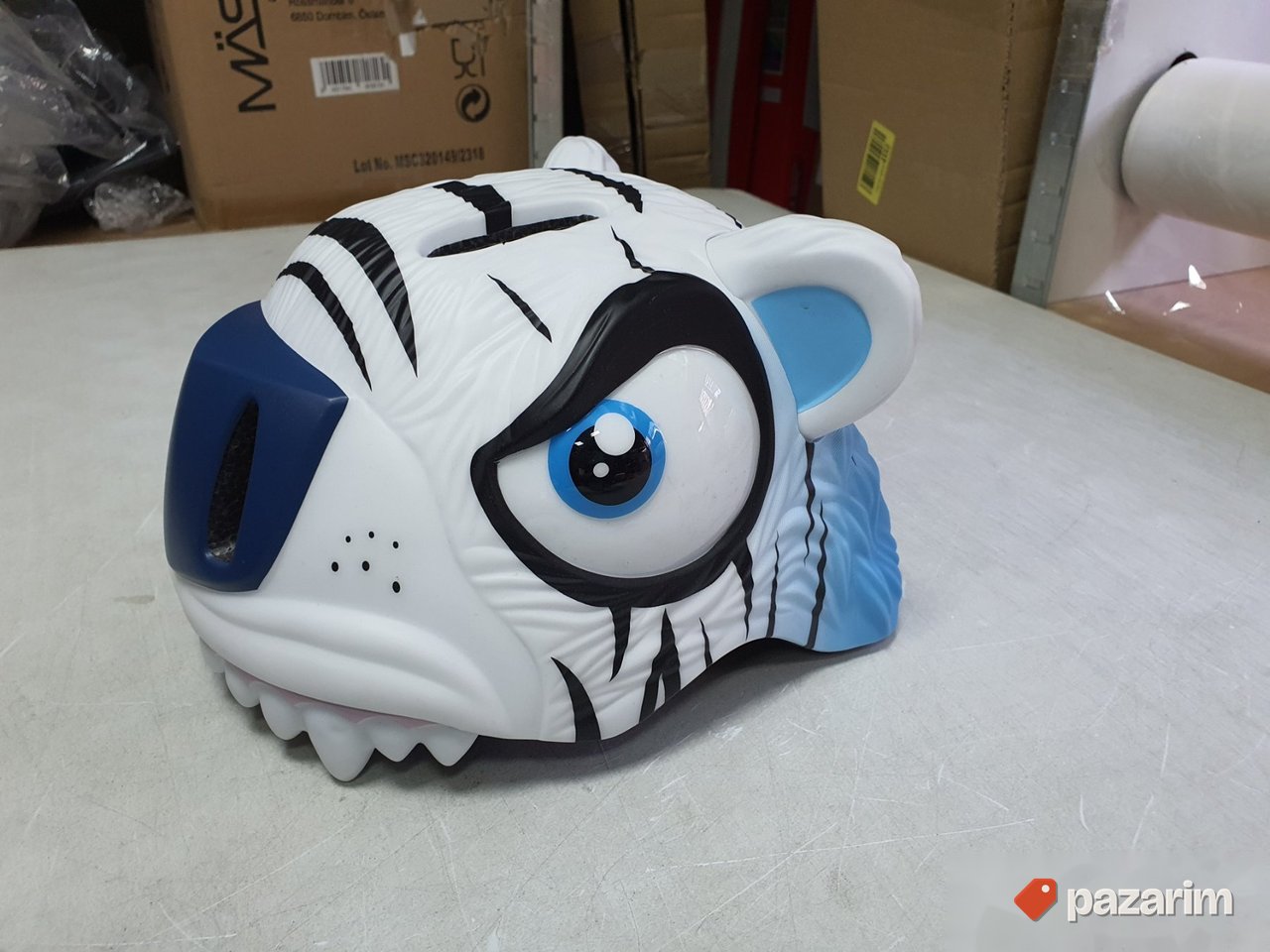 Dečija kaciga TIGAR bela 49-55cm #18 8