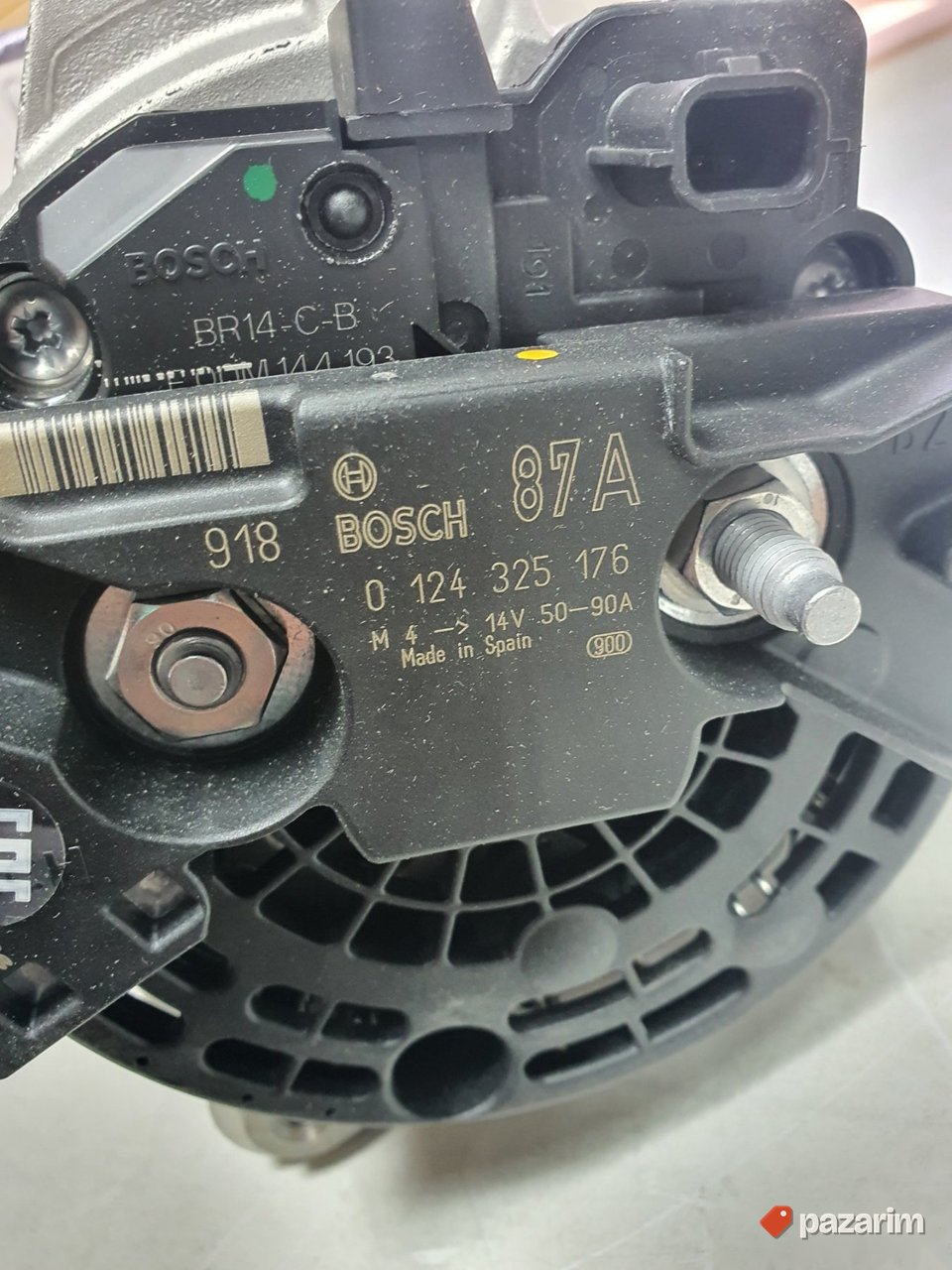 Alternator BOSCH 0 124 325 176 za Renault 7