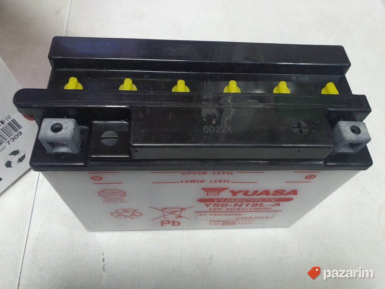 Akomulator za Motore Yuasa Y50-N18L-A 4