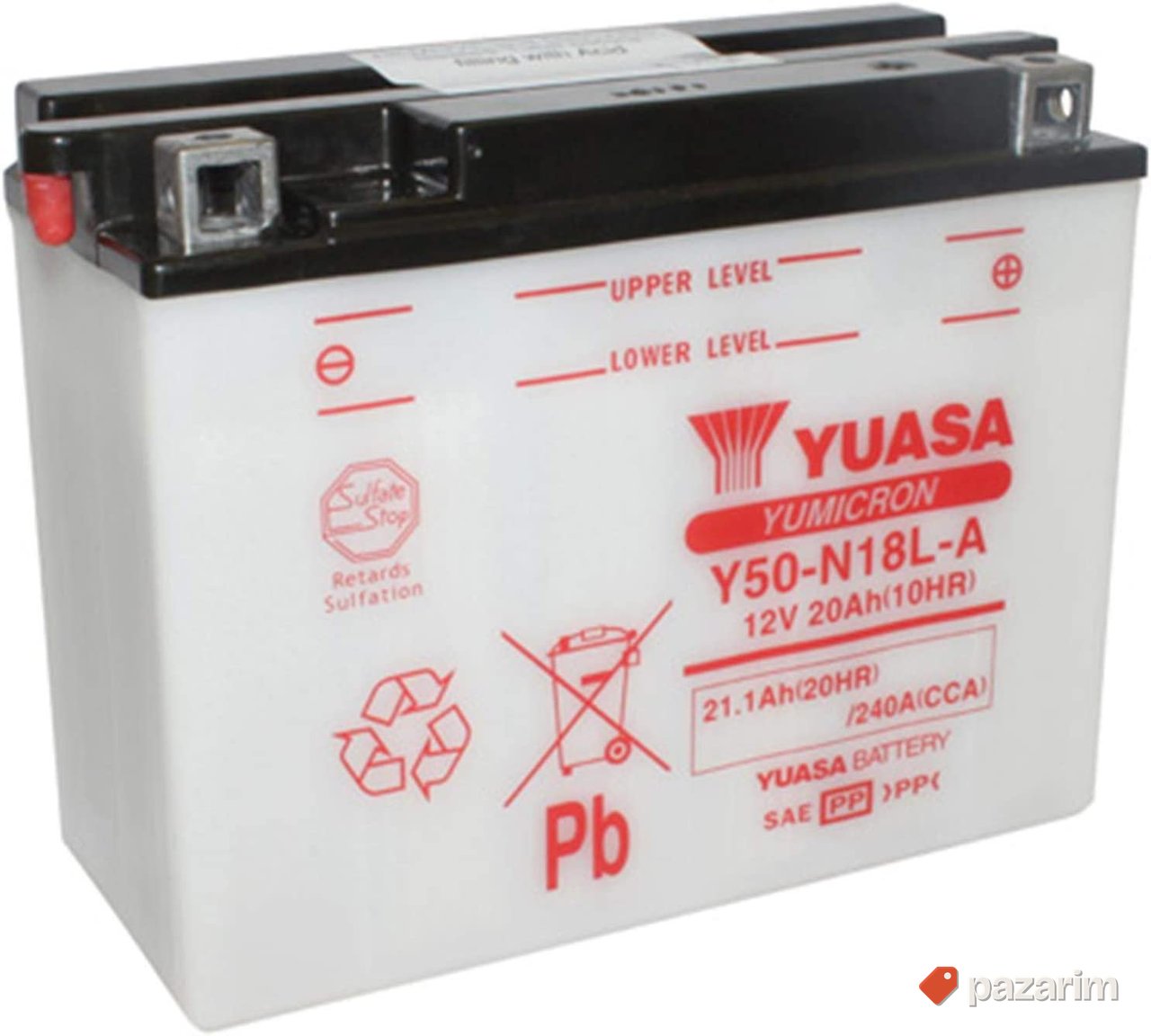 Akomulator za Motore Yuasa Y50-N18L-A 5