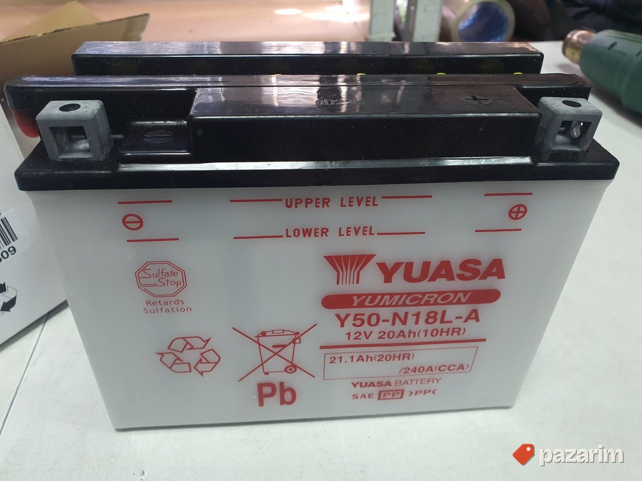 Akomulator za Motore Yuasa Y50-N18L-A 6
