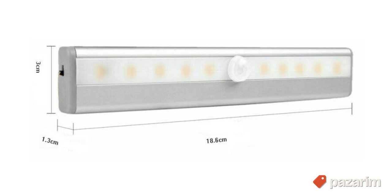 LED lampa s senzorom pokreta - XYled 6