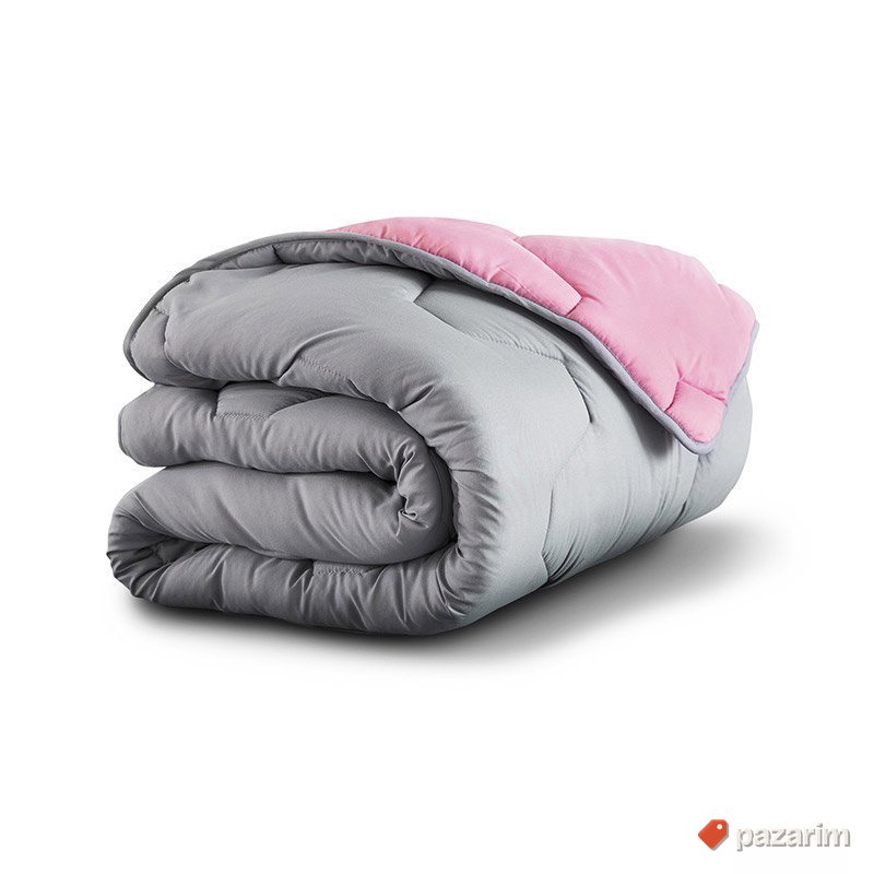 Roze Sivi jorgan 240x260cm poliester #130 1