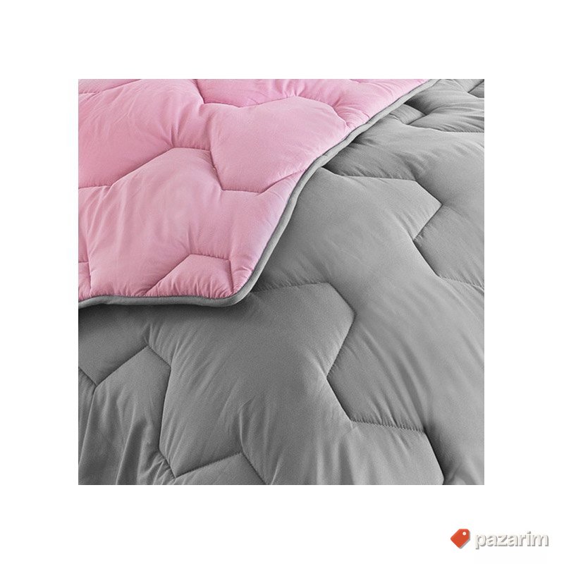 Roze Sivi jorgan 240x260cm poliester #130 2