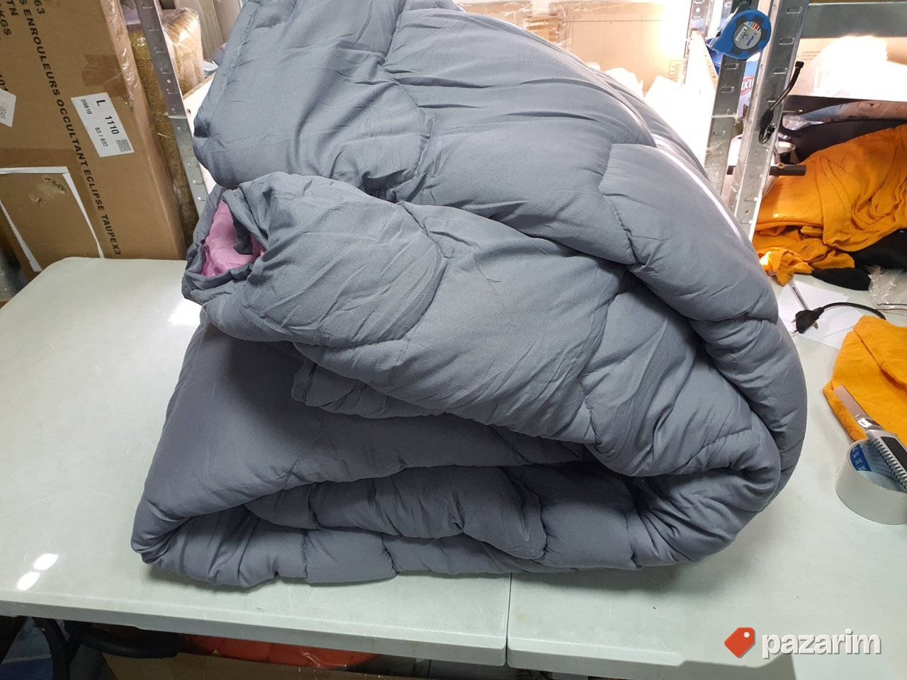 Roze Sivi jorgan 240x260cm poliester #130 6