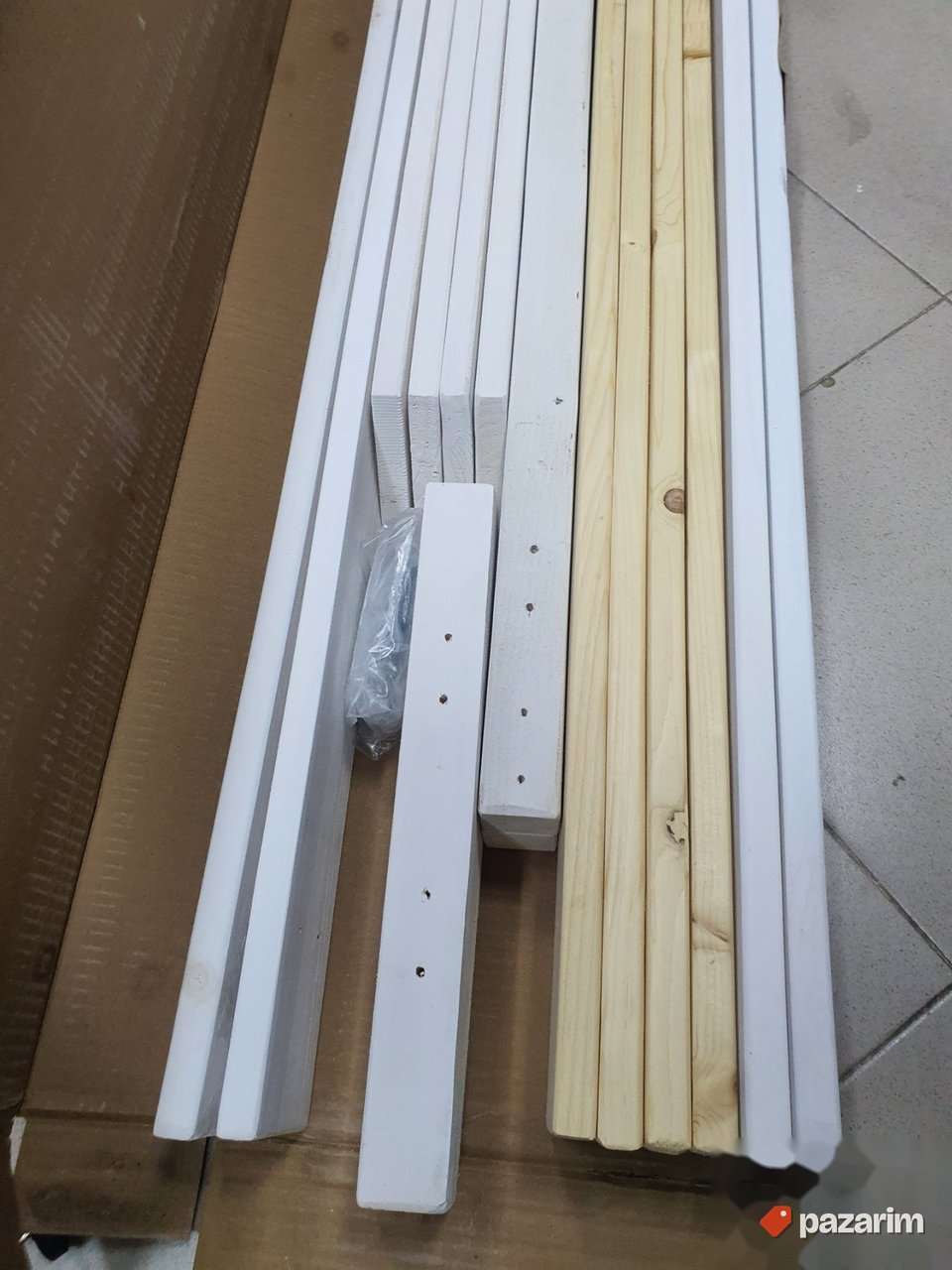 2u1 Deciji sto sa Klupom 90x79x50cm - Pinolino Beli 8