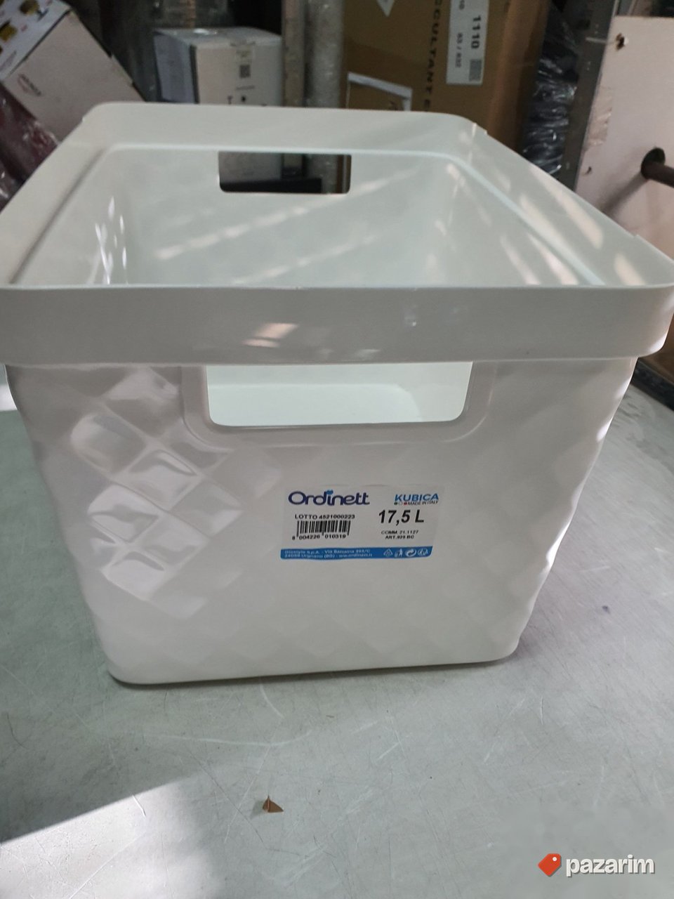 Plasticna Korpa za kupatilo - Ves 17.5L 2