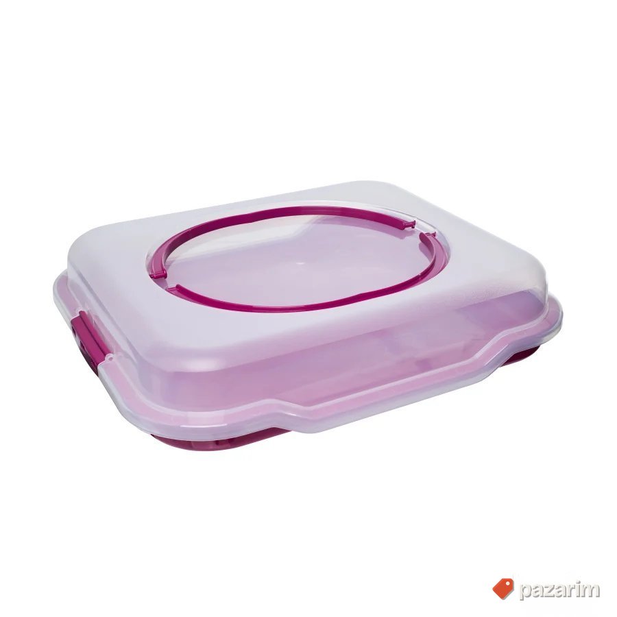 Plasticna kutija za kolace - torte 1