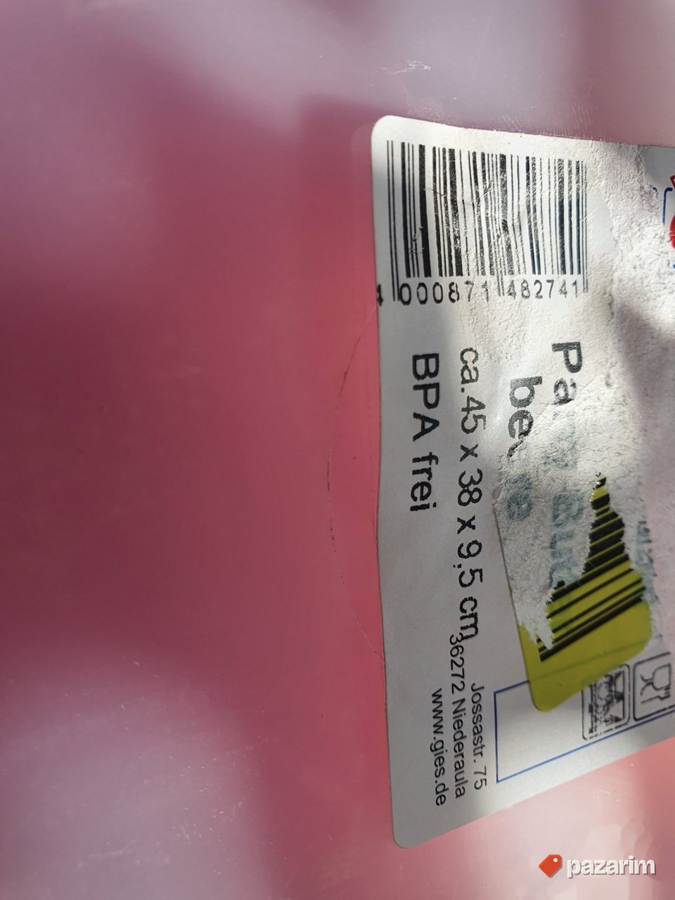 Plasticna kutija za kolace - torte 2