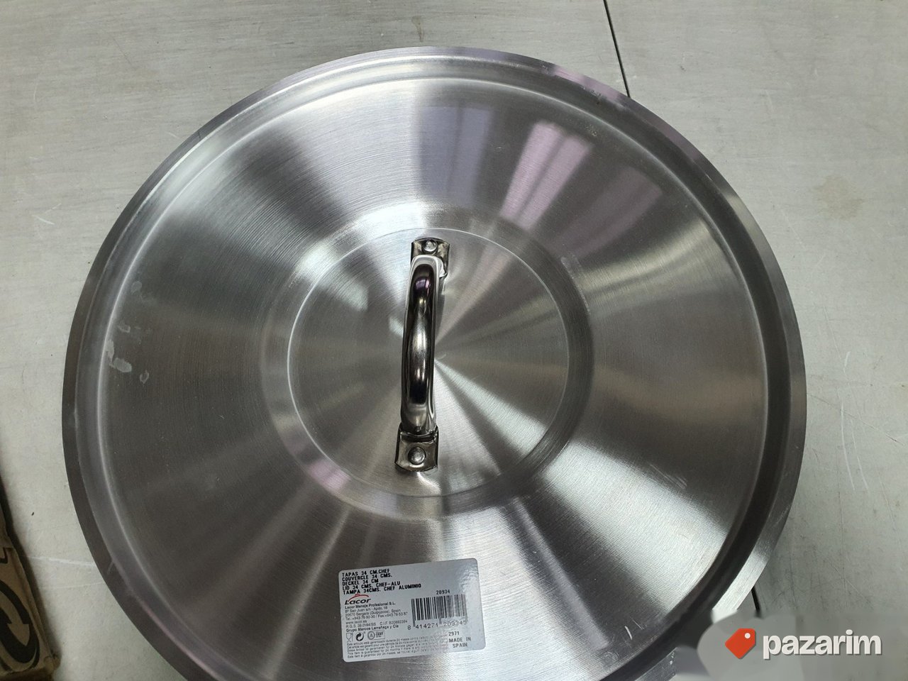Poklopac za serpe 34cm Aluminijum 3
