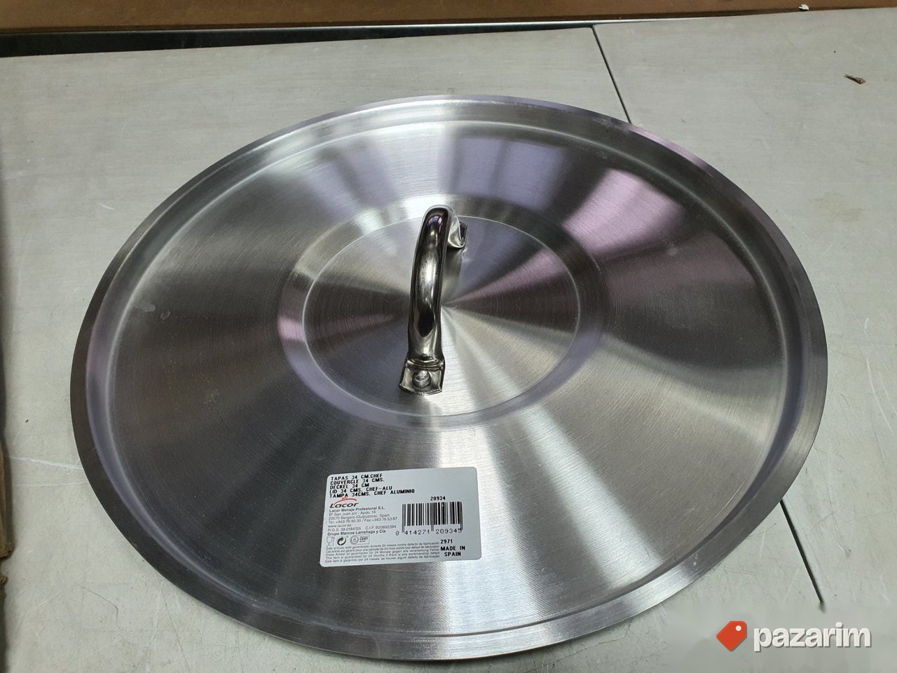 Poklopac za serpe 34cm Aluminijum 5