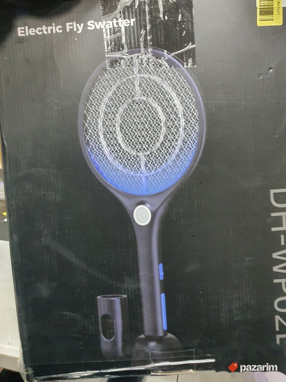 2u1 Reket za komarace muve insekte + LED Lampa 5