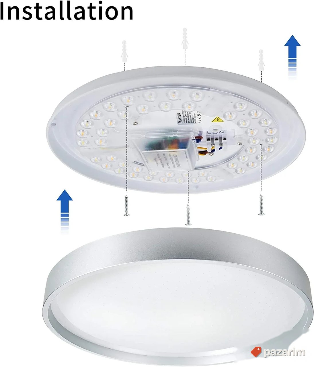 Rgb Led Plafonjera sa Daljicem - Anten 2