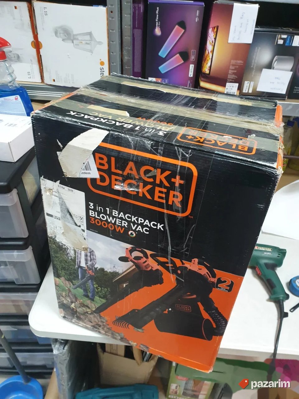 Black+Decker BEBLV301-QS usisivač, duvaljka za lisce 8